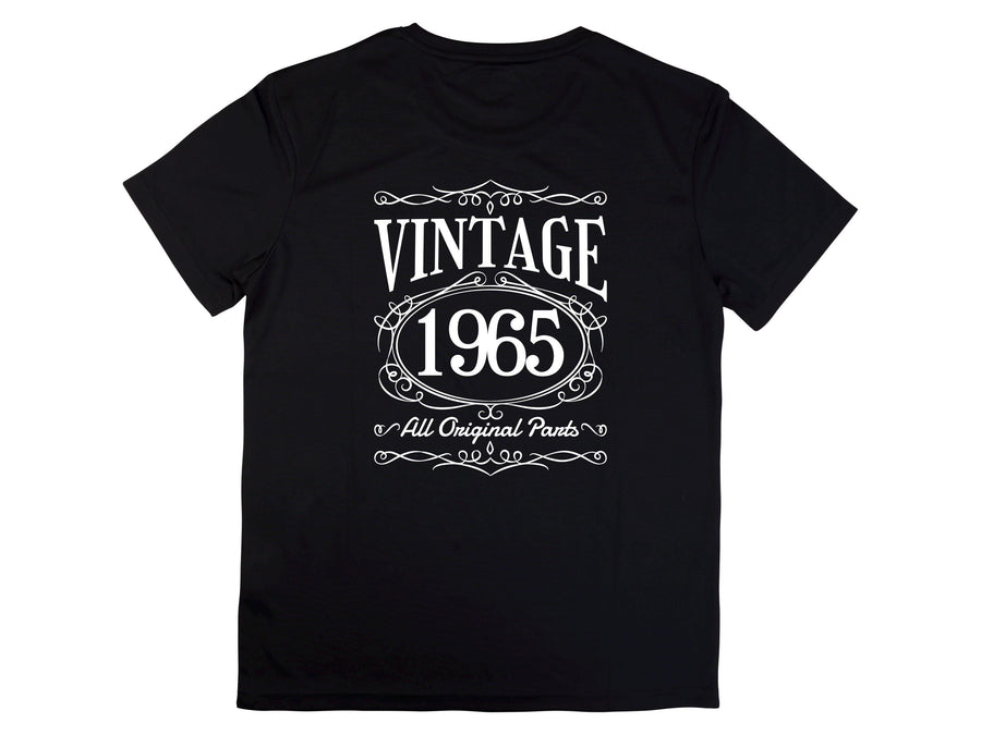 Vintage 1965 All Original Parts T-Shirt – 60th Birthday Gift