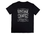 Vintage 1975 T-Shirt, 49th Birthday Gift, All Original Parts Tee