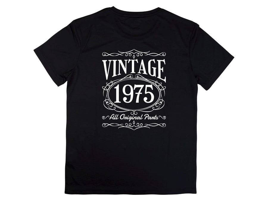 Vintage 1975 T-Shirt, 49th Birthday Gift, All Original Parts Tee