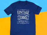 Vintage 1995 T-Shirt – Funny 30th Birthday Gift for Dad