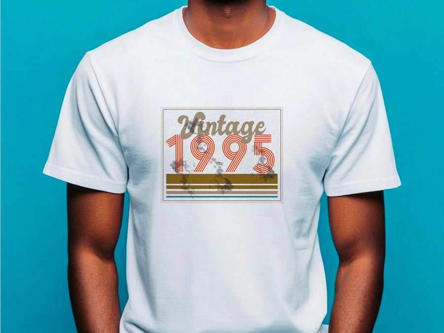 Vintage 1995 - 30th Birthday T-Shirt, PR-ET Design, Funny 30th Gift for Dad, 30th Gifts for Men