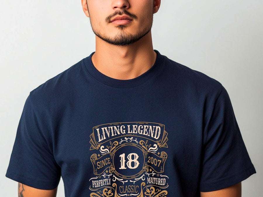 Living Legend 2007 T-Shirt – Funny 18th Birthday Gift for Him
