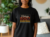 Vintage 2007 T-Shirt – 18th Birthday Gift for Men