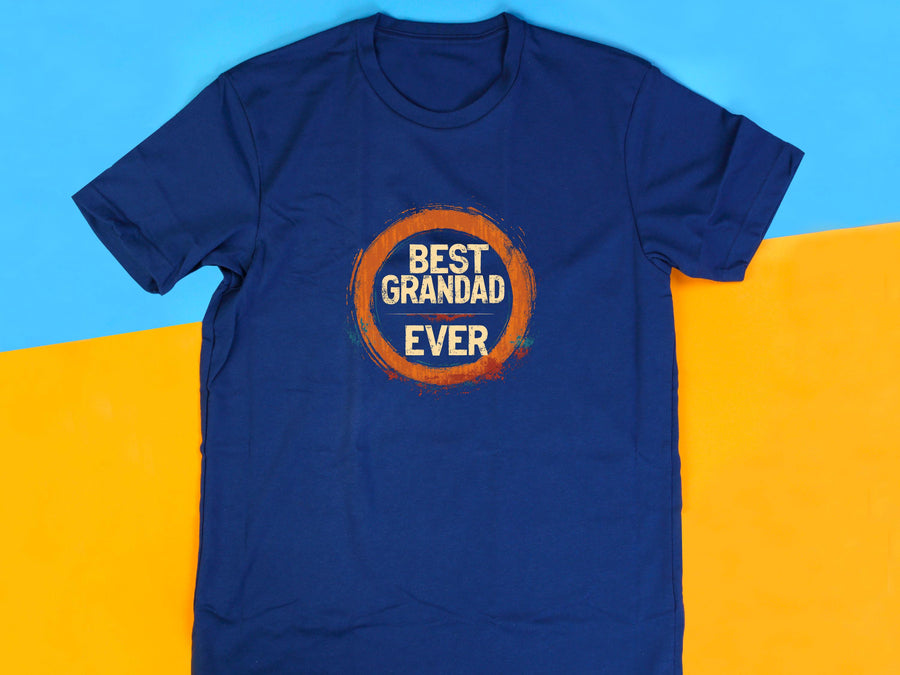 World's Best Grandad T-Shirt, Vegan Grandpa Gift