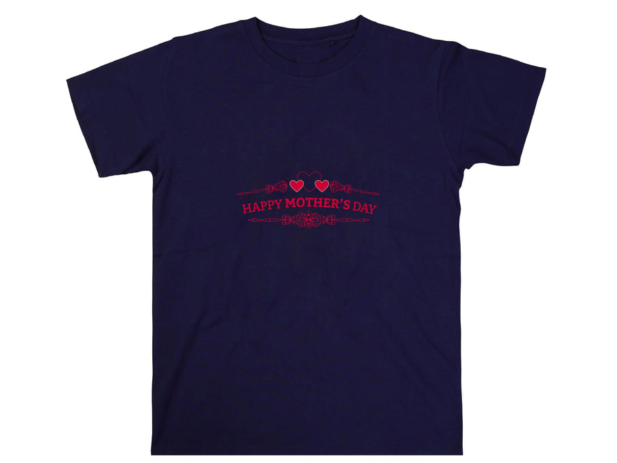 Happy Mother's Day Hearts T-Shirt, Gift for Mom