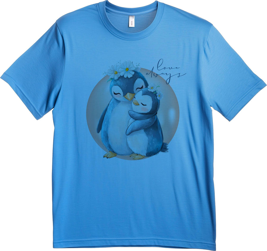Cute Mama Penguin T-Shirt, Penguin Lovers Gift