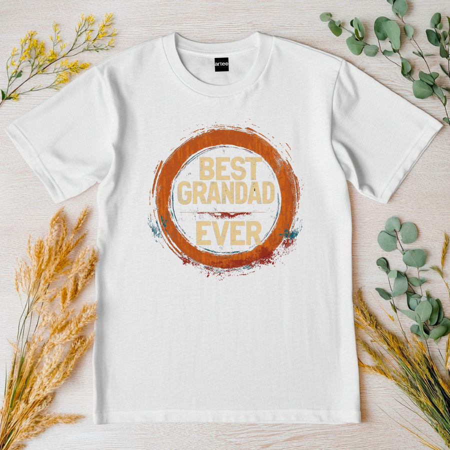 World's Best Grandad T-Shirt, Vegan Grandpa Gift
