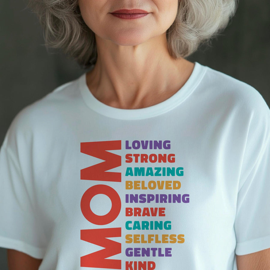 Mother Acrostic T-Shirt, Mother's Day Gift