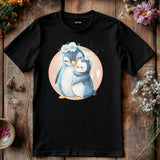 Cute Mama Penguin T-Shirt, Penguin Lovers Gift