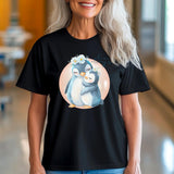 Cute Mama Penguin T-Shirt, Penguin Lovers Gift