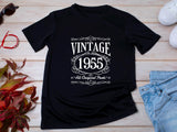 Vintage 1955 T-Shirt – 70th Birthday Gift for Dad