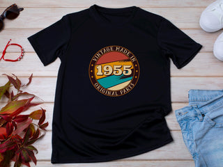 1955 Vintage Made with Original Parts T-Shirt - 70th Birthday Gift