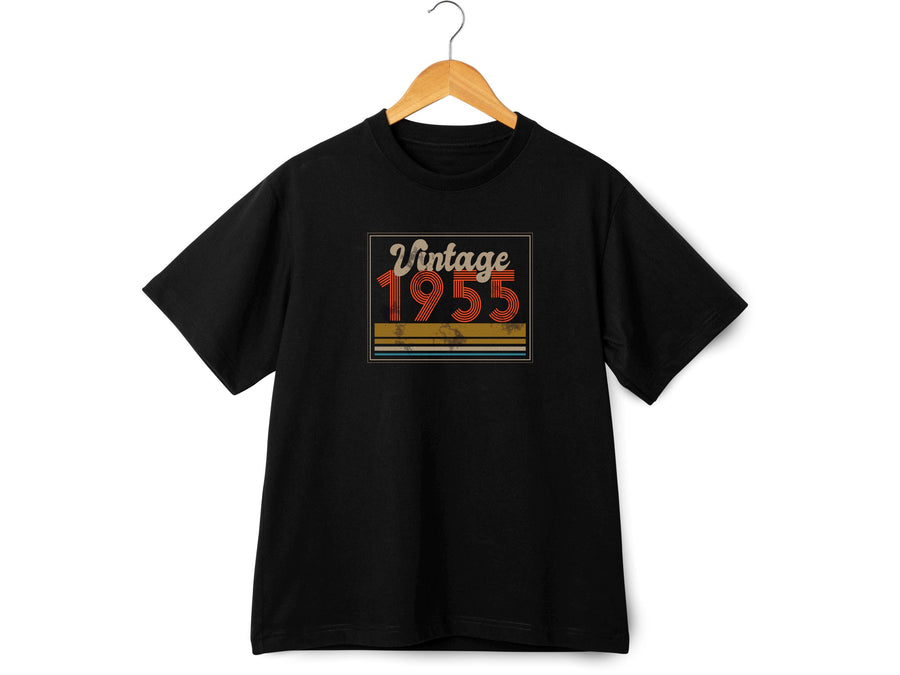 Vintage 1955 T-Shirt - Funny 70th Birthday Gift for Dad