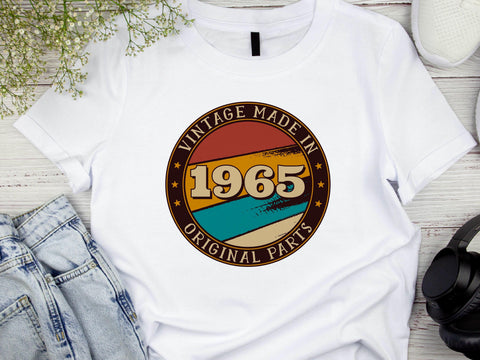 Vintage 1965 T-Shirt – 60th Birthday Gift for Dad