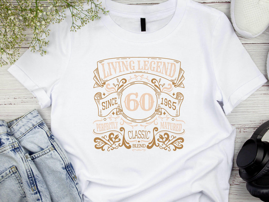 Living Legend 60th Birthday T-Shirt – Funny Gift for Dad, Grandpa