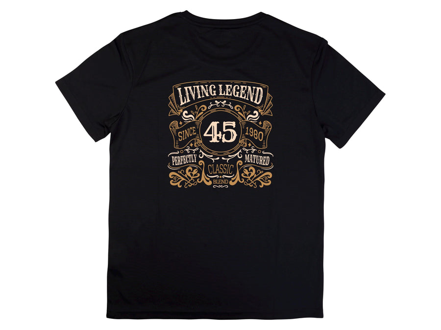 Living Legend 1980 T-Shirt – Funny 45th Birthday Gift for Dad
