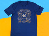 Living Legend 40th Birthday T-Shirt – 1985 Gift for Dad