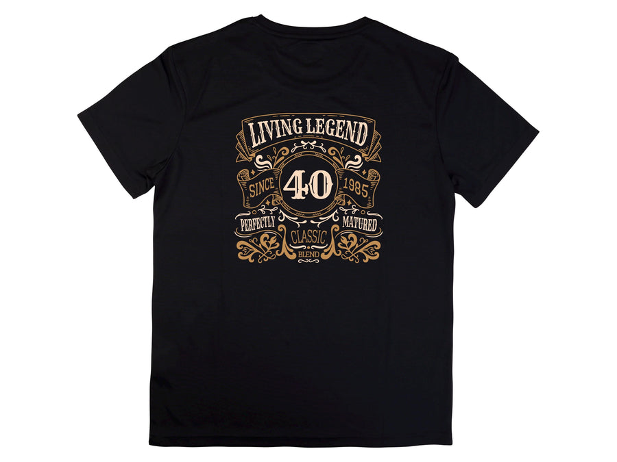 Living Legend 40th Birthday T-Shirt – 1985 Gift for Dad