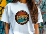 Vintage 1985 40th Birthday T-Shirt – Funny Gift for Dad