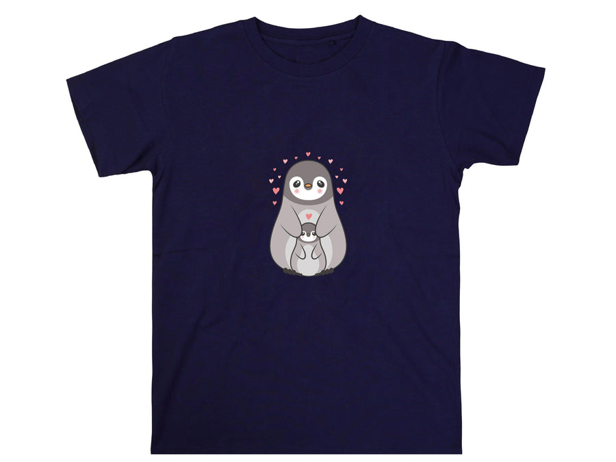 Mama Penguin Shirt, Cute Mommy and Me T-Shirt, Penguin Lover Gift