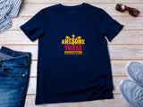 Awesome Like My Three Daughters T-shirt, Proud Mom Tee
