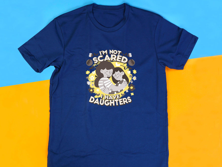 You Cant Scare Me, I have Two Daughters, Mothers Day T-shirt, Mothers Day T-shirt, Cute Mothers Day shirt, Mothers Day s