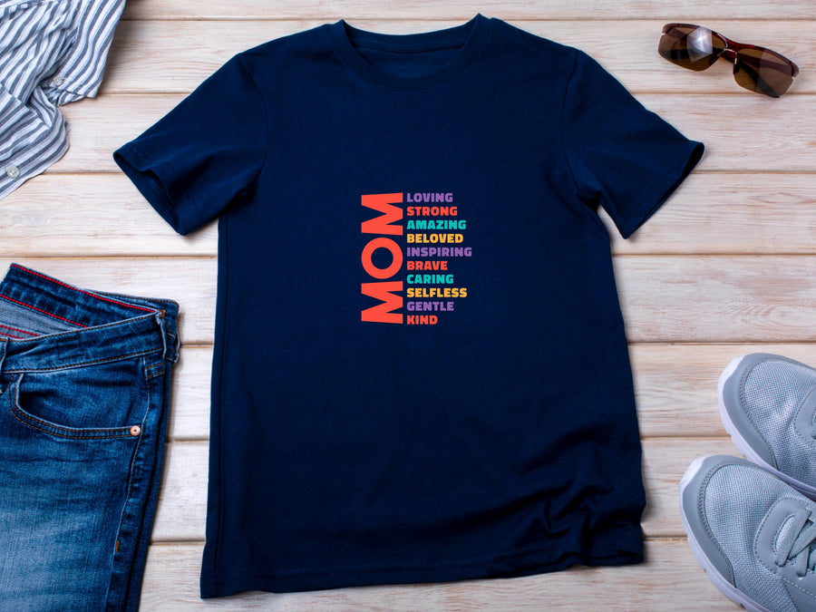 Mother Acrostic T-Shirt, Mother's Day Gift
