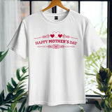 Happy Mother's Day Hearts T-Shirt, Gift for Mom