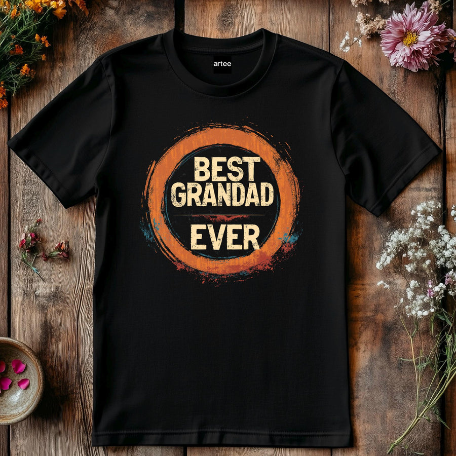 World's Best Grandad T-Shirt, Vegan Grandpa Gift
