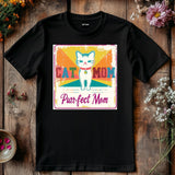 Cat Mom T-Shirt – Purrfect Funny Cat Lover Gift