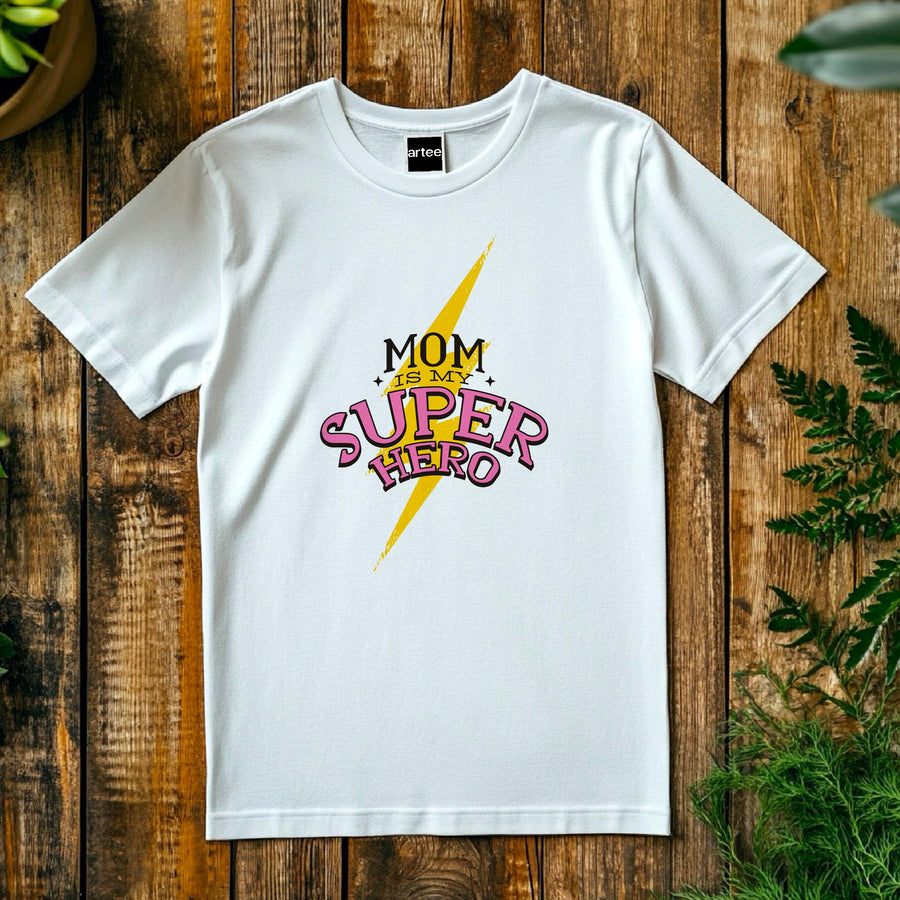 Superhero Mom T-Shirt – My Best Friend, My Forever Hero, Mother's Day Gift, Mom Shirt, Comic Book Style Tee, Super M