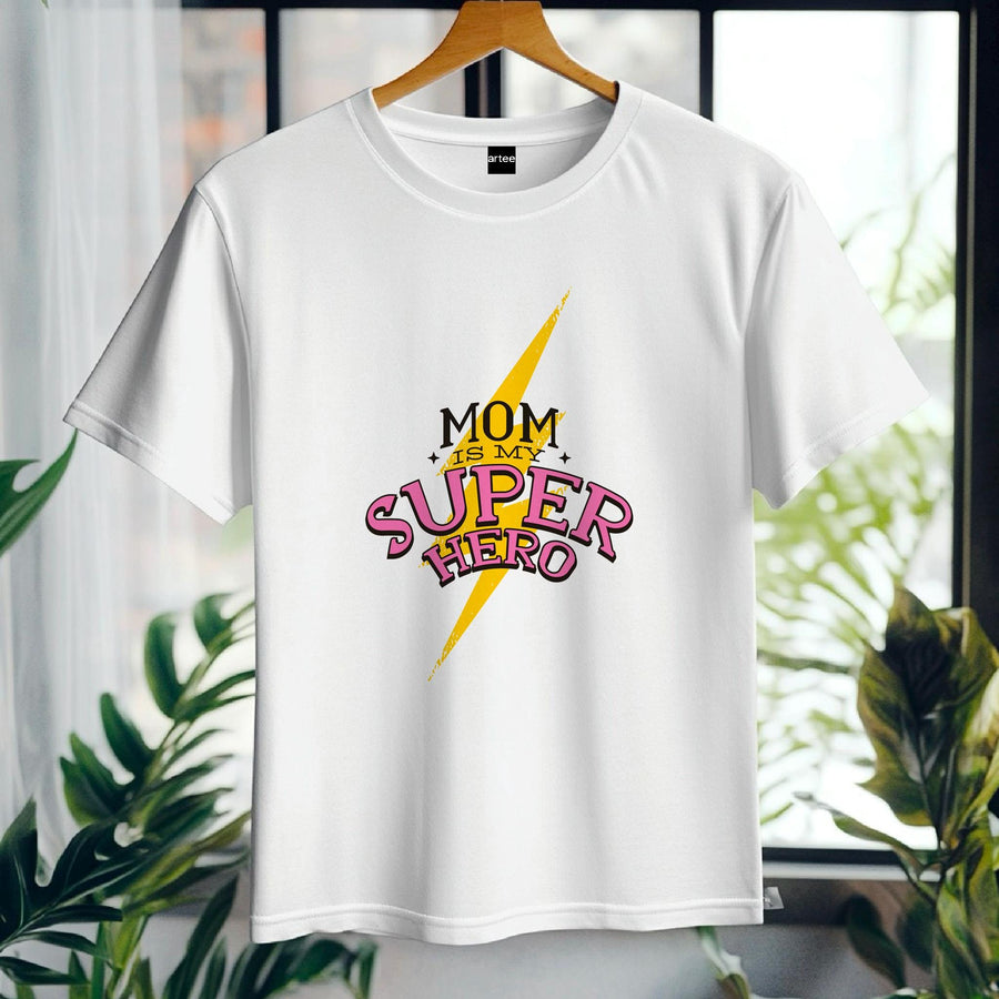 Superhero Mom T-Shirt – My Best Friend, My Forever Hero, Mother's Day Gift, Mom Shirt, Comic Book Style Tee, Super M
