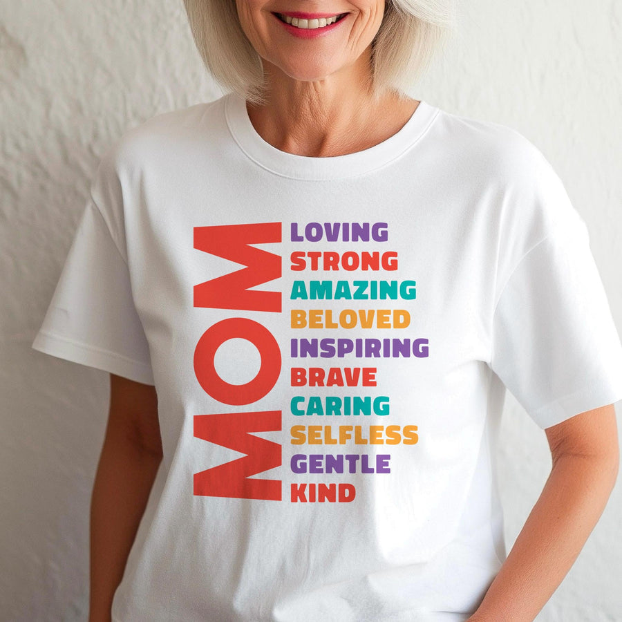 Mother Acrostic T-Shirt, Mother's Day Gift