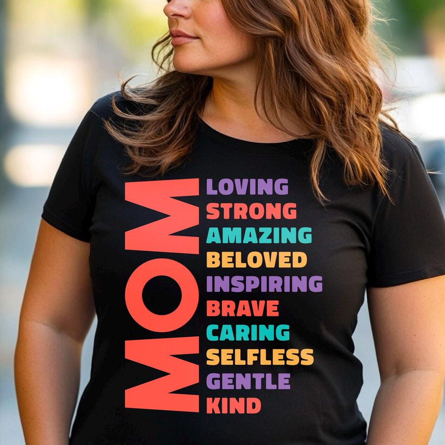 Mother Acrostic T-Shirt, Mother's Day Gift