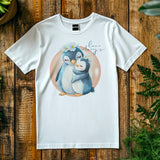 Cute Mama Penguin T-Shirt, Penguin Lovers Gift