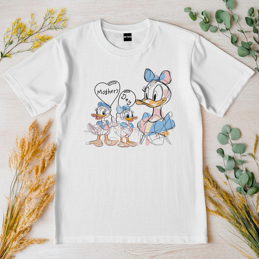 Daisy Duck Mother's Day T-Shirt, Disney Family Trip Tee