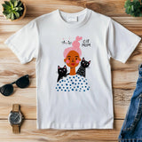 Cat mom three cats Shirt, Gift For Cat Mom, Cat Gift For Mothers Day, Cat Mama Shirts, Cat Lover Shirt, New Cat Mom Shir