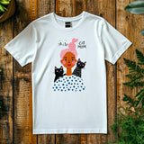 Cat mom three cats Shirt, Gift For Cat Mom, Cat Gift For Mothers Day, Cat Mama Shirts, Cat Lover Shirt, New Cat Mom Shir