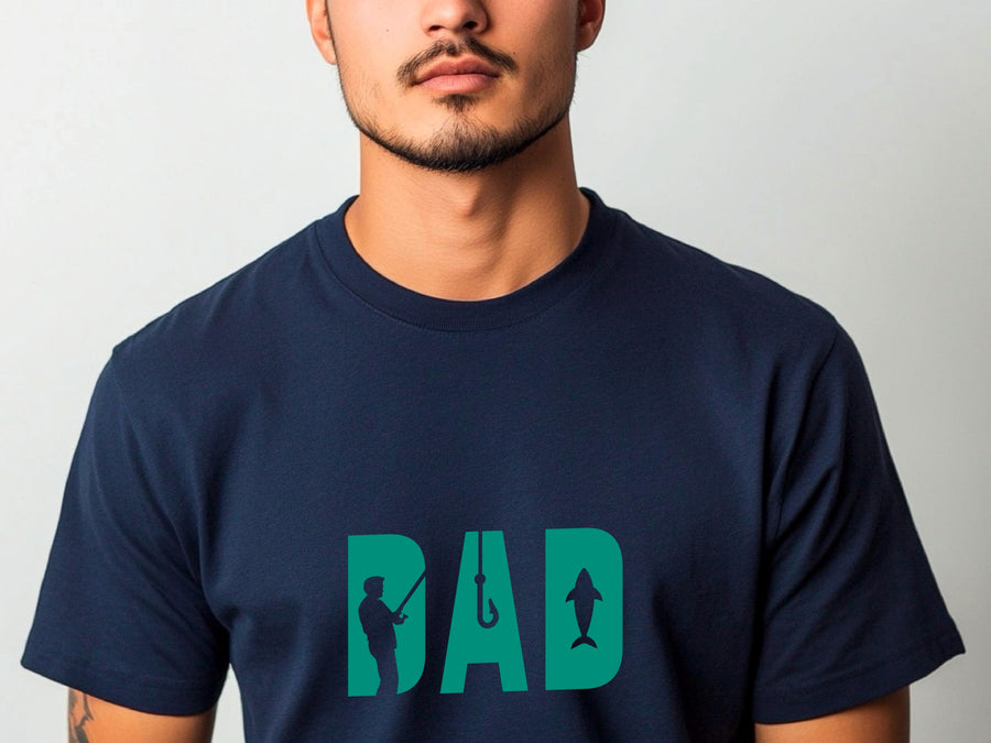 Fishing Dad T-Shirt, Father's Day Gift, Fisherman Shirt