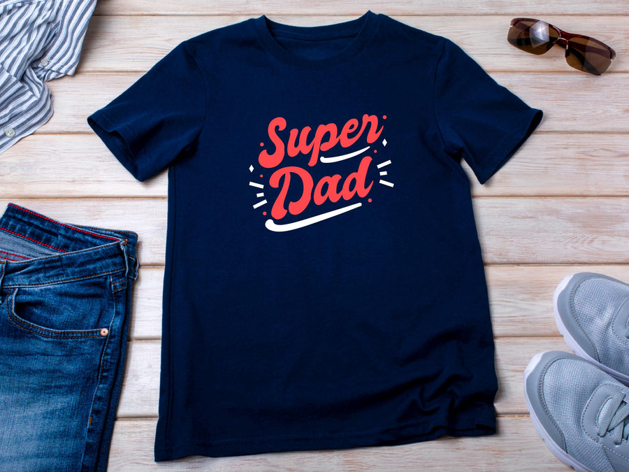 Super Dad T-Shirt, Gift for Father, Everyday Hero