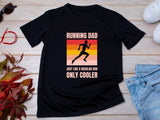 Running Dad Marathon Runner T-Shirt, Father's Day Gift