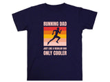 Running Dad Marathon Runner T-Shirt, Father's Day Gift