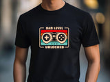 Dad Level Unlocked Gamer SVG t-shirt | Funny New Dad Game Controller tshirt | Father’s Day PNG | Gamer Dad Digital Downl