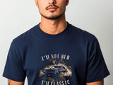 Funny Fathers Day Shirt – I'm Not Old I'm Classic – Vintage Car Dad Tee – Retro Gift for Him – Cool Car Lover Sh