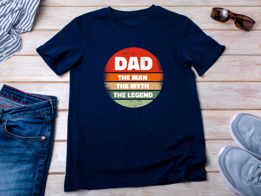 Dad The Man The Myth The Legend T-Shirt - Father's Day Gift