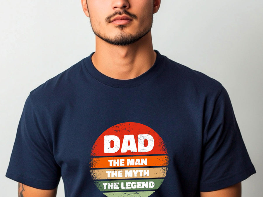 Dad The Man The Myth The Legend T-Shirt - Father's Day Gift