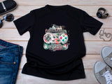 Button Mashing Legend T-Shirt | Funny Gamer Dad T-Shirt | Retro Gaming Joystick Shirt | Father’s Day Gift for Gamer | Vi