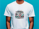 Button Mashing Legend T-Shirt | Funny Gamer Dad T-Shirt | Retro Gaming Joystick Shirt | Father’s Day Gift for Gamer | Vi