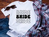 Bride Shirt, Hen Do T-Shirt for Bride Bridal Party, Bachelorette Party Shirts, Hen Party Bridesmaid Shirts, Wedding Part
