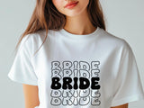 Bride Shirt, Hen Do T-Shirt for Bride Bridal Party, Bachelorette Party Shirts, Hen Party Bridesmaid Shirts, Wedding Part